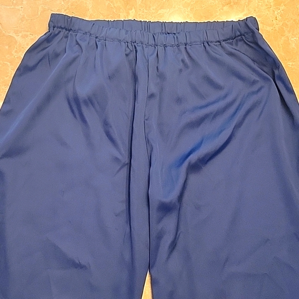 Identity Lingerie Baby Blue Silky Pajama Bottoms, M/L - Picture 9 of 15